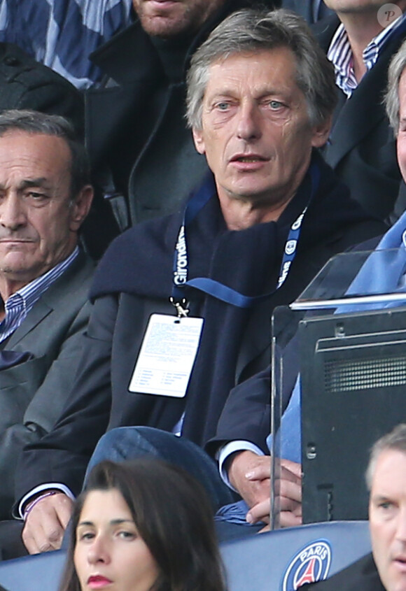 Nicolas de Tavernost, au Parc des Princes, le samedi 25 octobre 2014 pour le match de Ligue 1 PSG-Bordeaux (3-0).