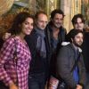 Laurie Cholewa et Vincent Cerutti au Manoir de Paris, le 23 octobre 2014