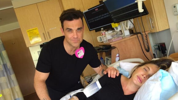 Robbie Williams preque papa: Sa femme Ayda accouche, il partage tout en direct !