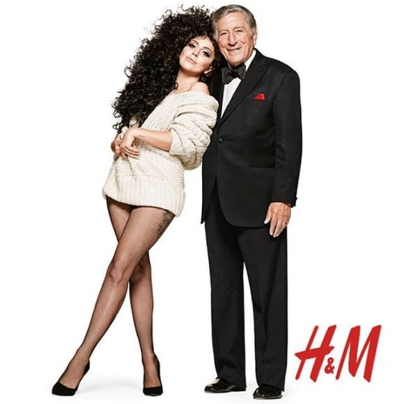 Lady Gaga et Tony Bennett apparaissent sur la campagne des fêtes d'H&M.
