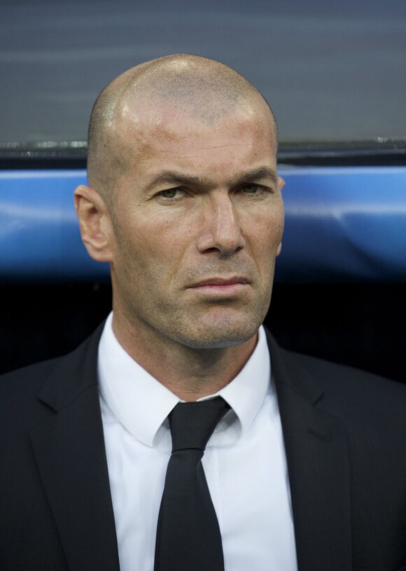 Zinédine Zidane à Madrid, le 23 avril 2014.