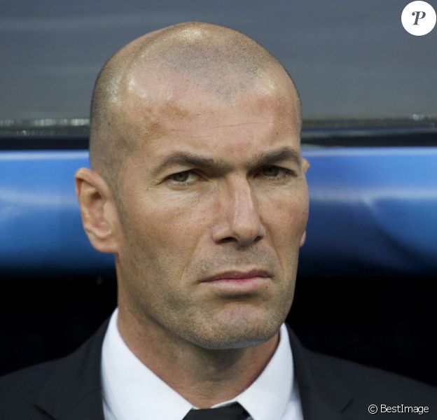 Zinédine Zidane à Madrid, le 23 avril 2014.