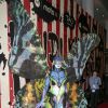 Heidi Klum dans son costume de papillon alien pour la 15ème soirée "Moto X" d'Hallloween au "TAO Downtown". New York, le 31 octobre 2014.