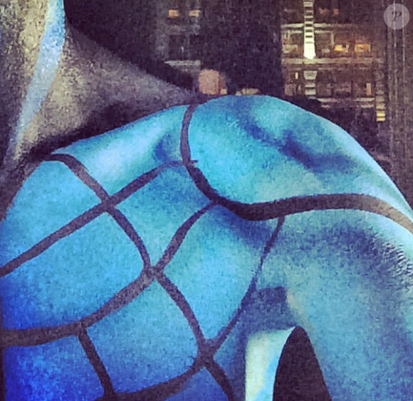 Heidi Klum a teasé ses fans sur Instagram au sujet de son costume d'Halloween en octobre 2014.
