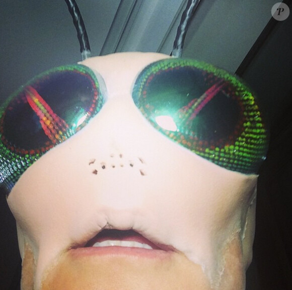 Heidi Klum a teasé ses fans sur Instagram au sujet de son costume d'Halloween en octobre 2014.