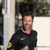Christophe Maé lors des 13e Journées de l'arbitrage au stade Emile Anthoine, à Paris le 30 octobre 2014