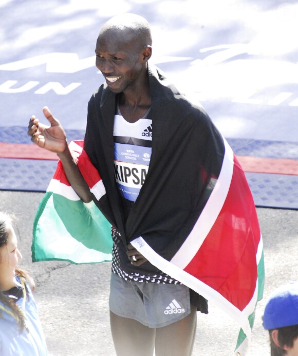 Wilson Kipsang remporte le marathon de New York, le 2 novembre 2014