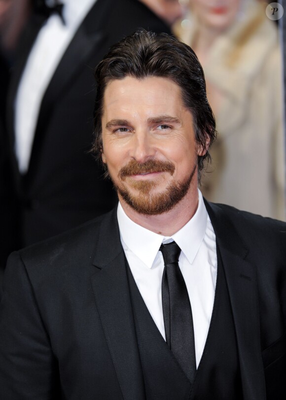 Christian Bale à Londres le 16 février 2014.