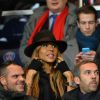 Cathy Guetta lors du match PSG-APOEL Nicosie à Paris le 5 novembre 2014. 