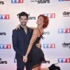 Miguel Angel Munoz et Fauve Hautot - Photocall de présentation de la nouvelle saison de "Danse avec les Stars 5" au pied de la tour TF1 à Paris, le 10 septembre 2014.