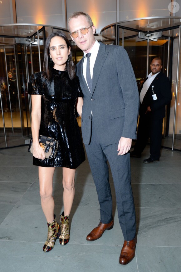 Jennifer Connelly et Paul Bettany lors des WSJ Innovator Awards au musée d'art moderne, à New York. Le 5 novembre 2014.