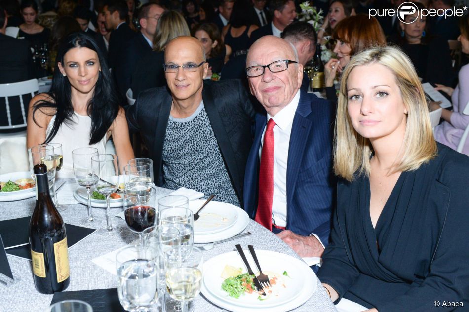  Liberty Ross, Jimmy Iovine, Rupert Murdoch et Natalie Ravitz lors des WSJ Innovator Awards au mus&amp;eacute;e d&#039;art moderne, &amp;agrave; New York. Le 5 novembre 2014. 