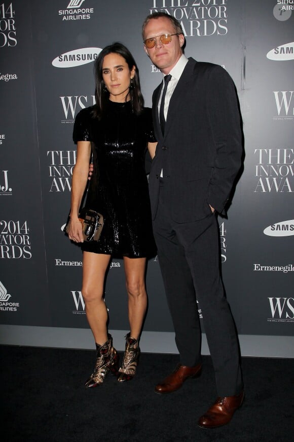 Jennifer Connelly et Paul Bettany assistent aux WSJ Innovator Awards au musée d'art moderne, à New York. Le 5 novembre 2014.