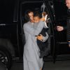 Kim Kardashian et sa fille North arrivent à leur appartement, dans le quartier de SoHo. New York, le 7 novembre 2014.