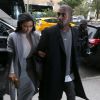 Kim Kardashian et son mari Kanye West à la sortie d'un immeuble à New York, le 7 novembre 2014  Reality star Kim Kardashian and her rapper husband Kanye West are seen stepping out in New York City, New York at different times on November 7, 201407/11/2014 - New York