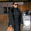 Kim Kardashian à l'aéroport JFK à New York, le 7 novembre 2014.
