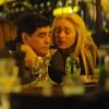 Diego Maradona et sa compagne Rocio Oliva à Buenos Aires, le 16 juillet 2013