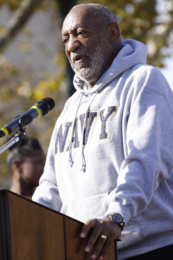 L'acteur Bill Cosby lors d'une cérémonie "veterans day" à Philadelphie, le 11 novembre 2014