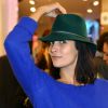 Exclusif - Julie de Bona fait son shopping lors de la soirée d'ouverture du Festival du Dress Code à l'Espace Canal Saint-Martin. Paris, le 13 novembre 2014.