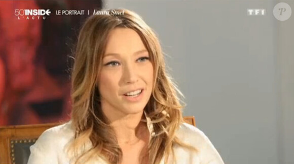 Laura Smet dans l'émission "50 mn inside" sur TF1, le 15 novembre 2014.