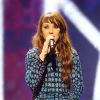 Exclusif - La chanteuse Zaz lors de l'enregistrement de l'émission "Les Disques d'Or" au Palais des Sports de Paris, le 27 novembre 2013. 