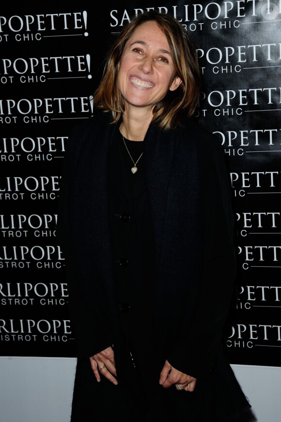 Alexia Laroche-Joubert lors de l'inauguration du restaurant "Saperlipopette!" de Norbert Tarayre (Top Chef 3) à Puteaux, le 17 novembre 2014
