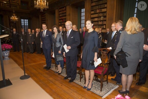 Le prince Daniel, la reine Silvia, le roi Carl Gustav et la princesse Victoria de Suède -10/11/2014 - Stockholm