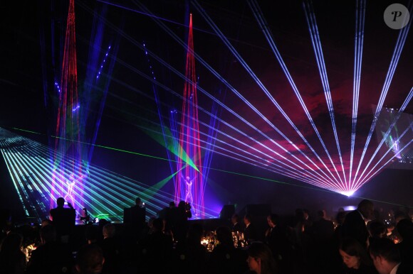 Illustration - Cocktail et dîner pour la présentation du calendrier Pirelli 2015 à Milan. Le 18 novembre 2014 