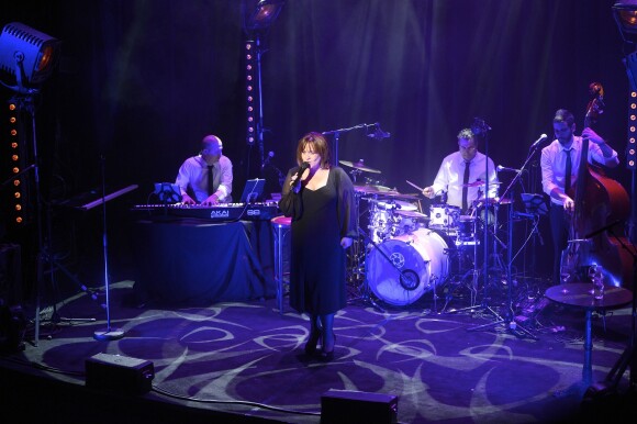 Exclusif - Concert de Lisa Angell au théâtre de la Madeleine à Paris, le 17 novembre 2014