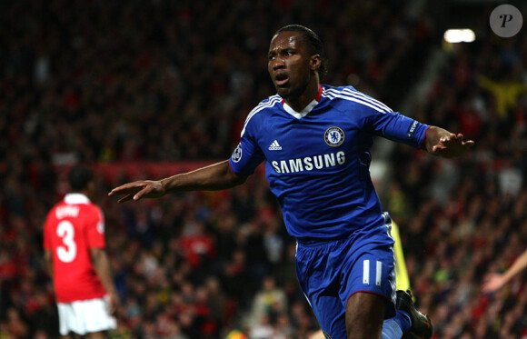 Didier Drogba, a été victime d'un KO lors du match de Chelsea face à Norwich City le 28 août 2011