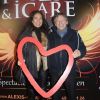 Mario Luraschi et une amie lors du gala caritatif à l'occasion de la présentation du spectacle Pégase & Icare du cirque Alexis Gruss au profit de Mécénat Chirurgie Cardiaque à Paris, le 20 novembre 2014