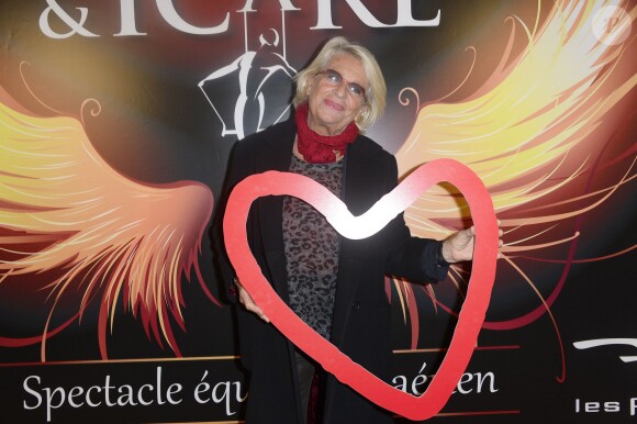Véronique de Villèle lors du gala caritatif à l'occasion de la présentation du spectacle Pégase & Icare du cirque Alexis Gruss au profit de Mécénat Chirurgie Cardiaque à Paris, le 20 novembre 2014