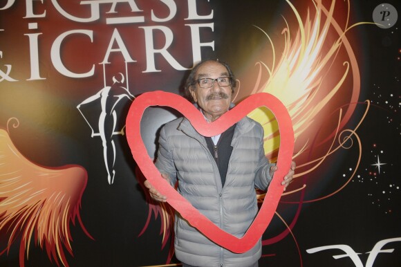Gérard Hernandez lors du gala caritatif à l'occasion de la présentation du spectacle Pégase & Icare du cirque Alexis Gruss au profit de Mécénat Chirurgie Cardiaque à Paris, le 20 novembre 2014