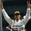 Lewis Hamilton a été sacré champion du monde de Formule 1 lors du Grand Prix d'Abou Dhabi, le 23 novembre 2014, aux Emirats Arabes Unis.