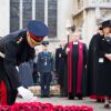Le prince Harry assiste à la cérémonie du souvenir à l'abbaye de Westminster à Londres, le 6 novembre 2014