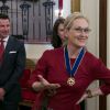 Meryl Streep honorée à Washington, le 24 novembre 2014.