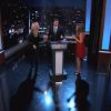 Lisa Kudrow et Jennifer Aniston s'affrontent sur le plateau de Jimmy Kimmel dans un concours d'insultes - 24 novembre 2014