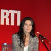 Marie Drucker - Conférence de rentrée de RTL à Paris. Le 4 septembre 2014.