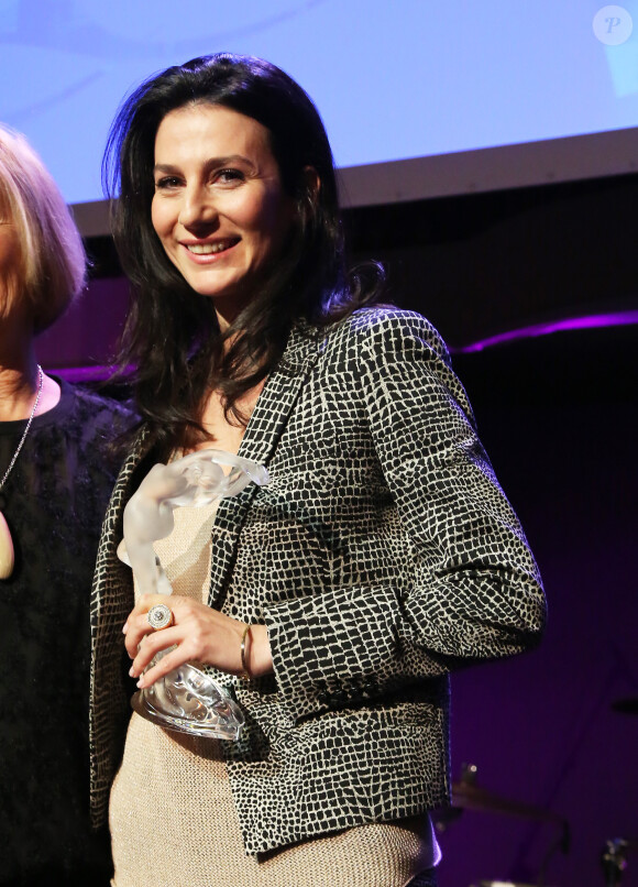 Marie Drucker - 11e édition du Prix Trofémina à la salle Wagram à Paris le 16 juin 2014.
