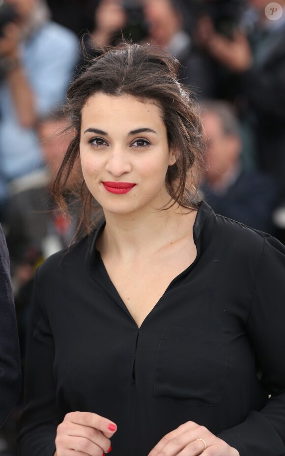 Camélia Jordana au photocall du film Bird People au 67e Festival International du Film de Cannes, le 19 mai 2014.