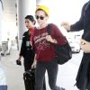 Kristen Stewart à l'aéroport LAX à Los Angeles, le 17 novembre 2014.