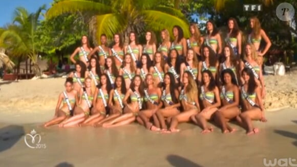 Photo de groupe - Les 33 prétendantes au titre de Miss France 2015 : Leur folle semaine à Punta Cana, en République Dominicaine