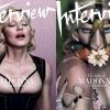 Madonna photographiée par Mert & Marcus pour le magazine "Interview", décembre 2014/janvier 2015. 