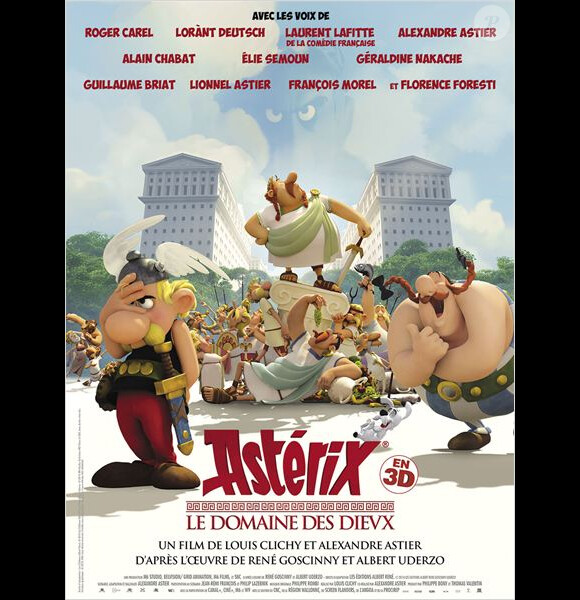 Affiche du film Astérix - Le Domaine des dieux