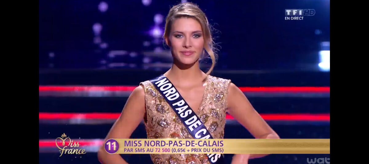 Vidéo Camille Cerf Miss Nord Pas De Calais Défile Lors De La Cérémonie De Miss France 2015