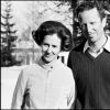 Le roi Baudouin et la reine Fabiola de Belgique en 1976 à Gstaad