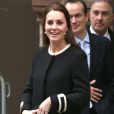  Kate Middleton, la duchesse de Cambridge, enceinte &agrave; la sortie du "Northside Center for Child Development", un centre d&eacute;di&eacute; aux enfants, &agrave; New York, le 8 d&eacute;cembre 2014. 