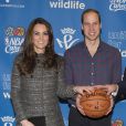  Kate Middleton, la duchesse de Cambridge, enceinte et le prince William assistent &agrave; un match de la NBA opposant les Brooklyn Nets et les Cleveland Cavaliers, &agrave; New York, le 8 d&eacute;cembre 2014. 