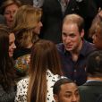  Kate Middleton et le Prince William rencontrent Beyonce et Jay-Z &agrave; un match de basket ball qui oppose les Cleveland Cavaliers aux New Jersey Nets, le 8 D&eacute;cembre 2014 au Barclays Center &agrave; Brooklyn. 