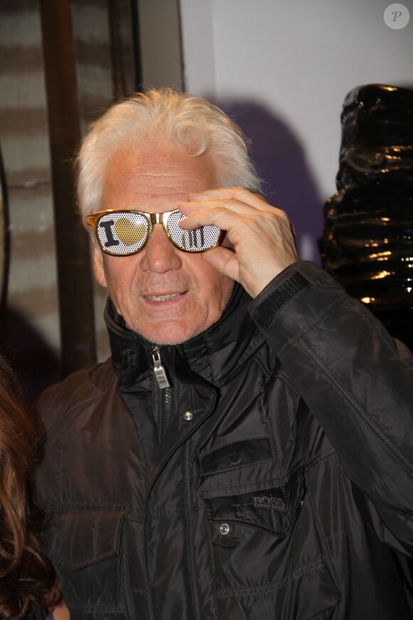 Gérard Lenorman pour les 1 an du salon de coiffure de Sarah Guetta le 8 décembre 2014 à Paris
